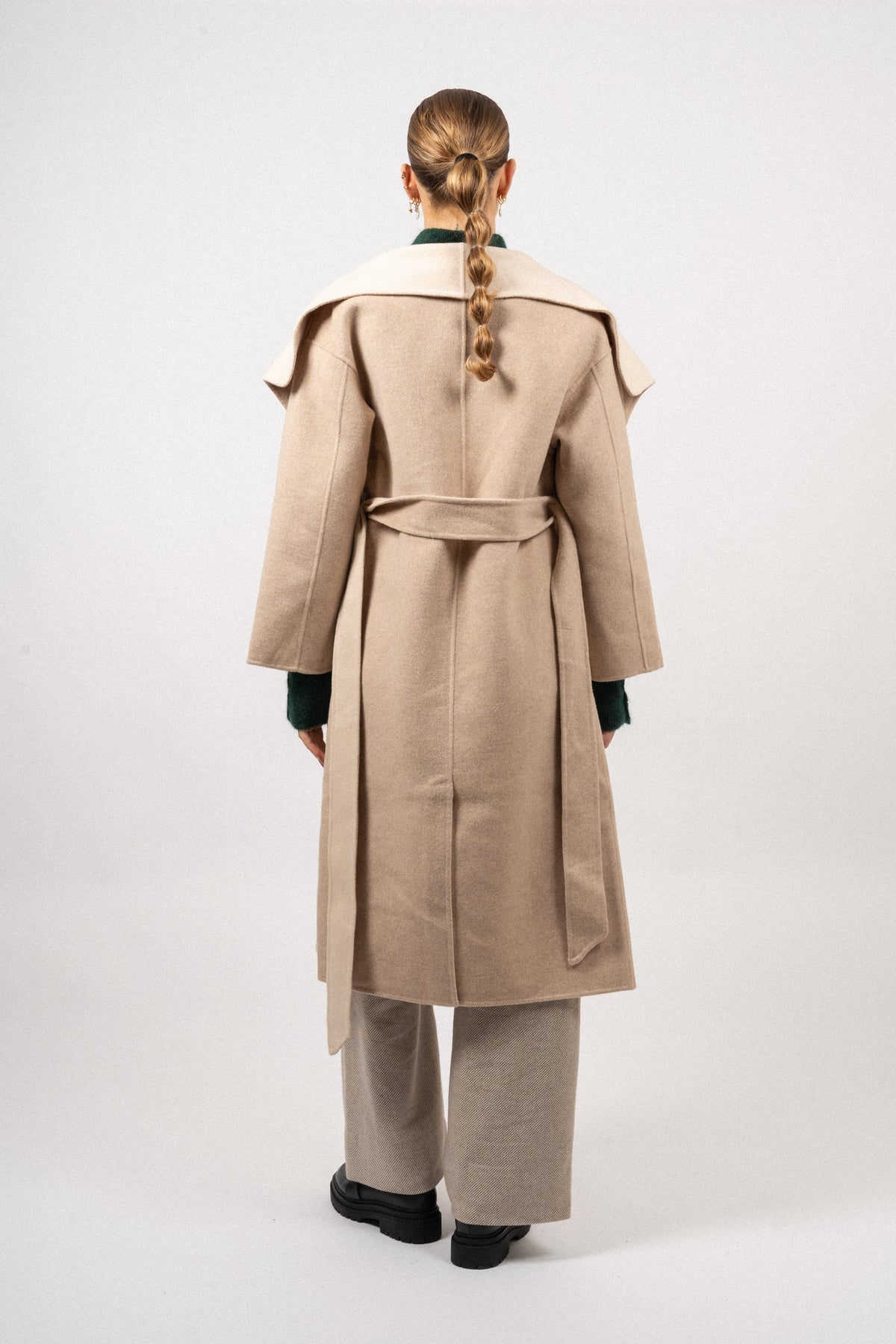 Camille Coat - Light Sand/Cream