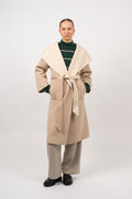 Camille Coat - Light Sand/Cream