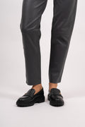 Parker Lug Loafer Vachetta - Black