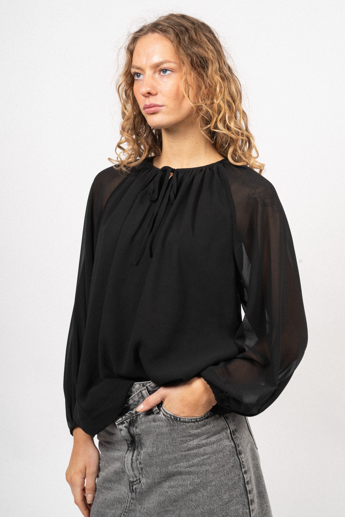 Nora Blouse - Black