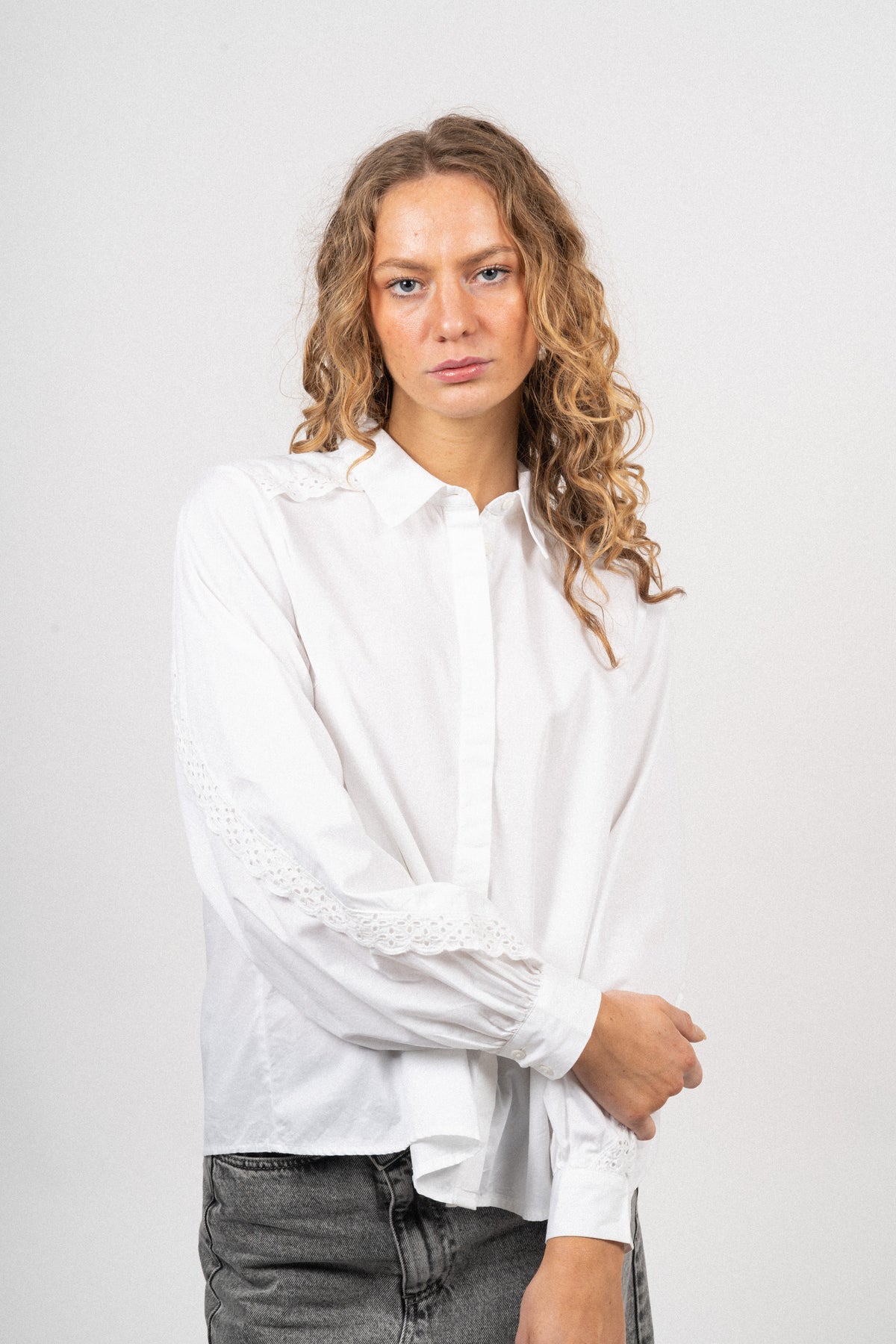 Josetta Petronia Shirt - Bright White