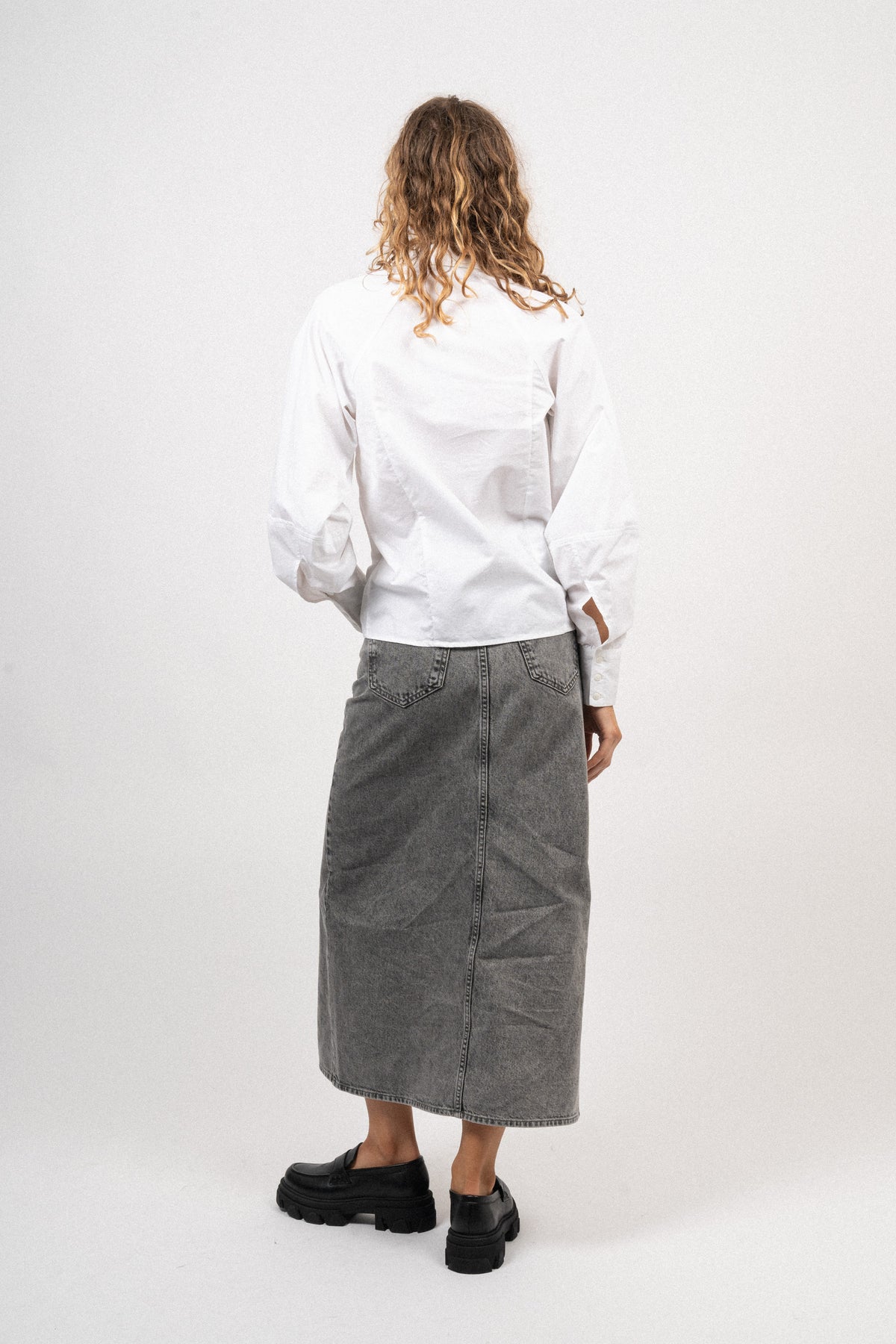 Josetta Petronia Raglan Shirt - Bright White