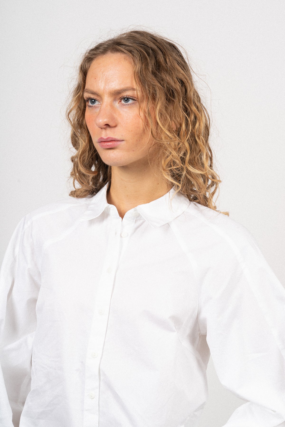 Josetta Petronia Raglan Shirt - Bright White