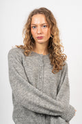 Zasha Hope Cardigan - Medium Grey Melange