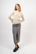 Vendela Rachelle Pullover - Oatmeal Melange