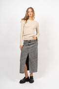 Vendela Rachelle Pullover - Oatmeal Melange
