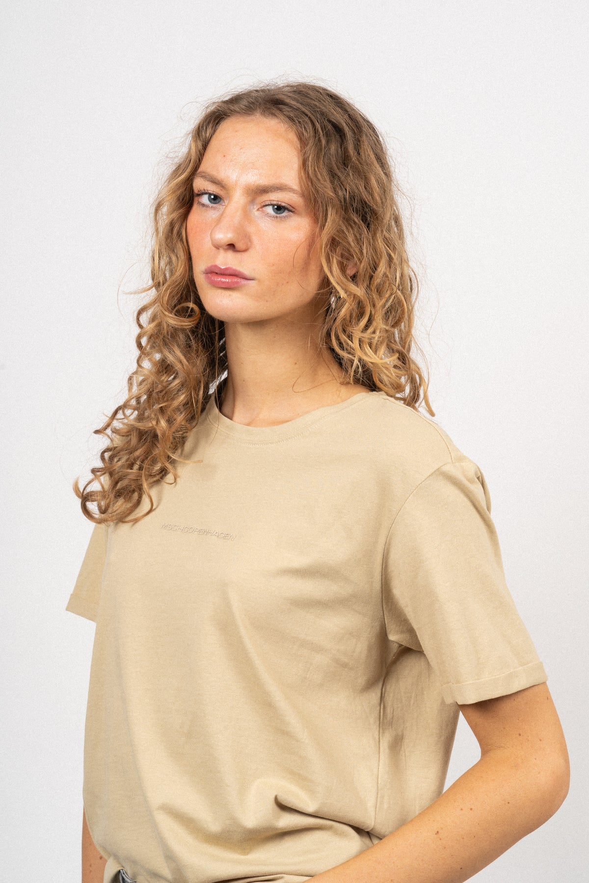 Terina Organic Small Logo Tee - F O Rye/F O Rye