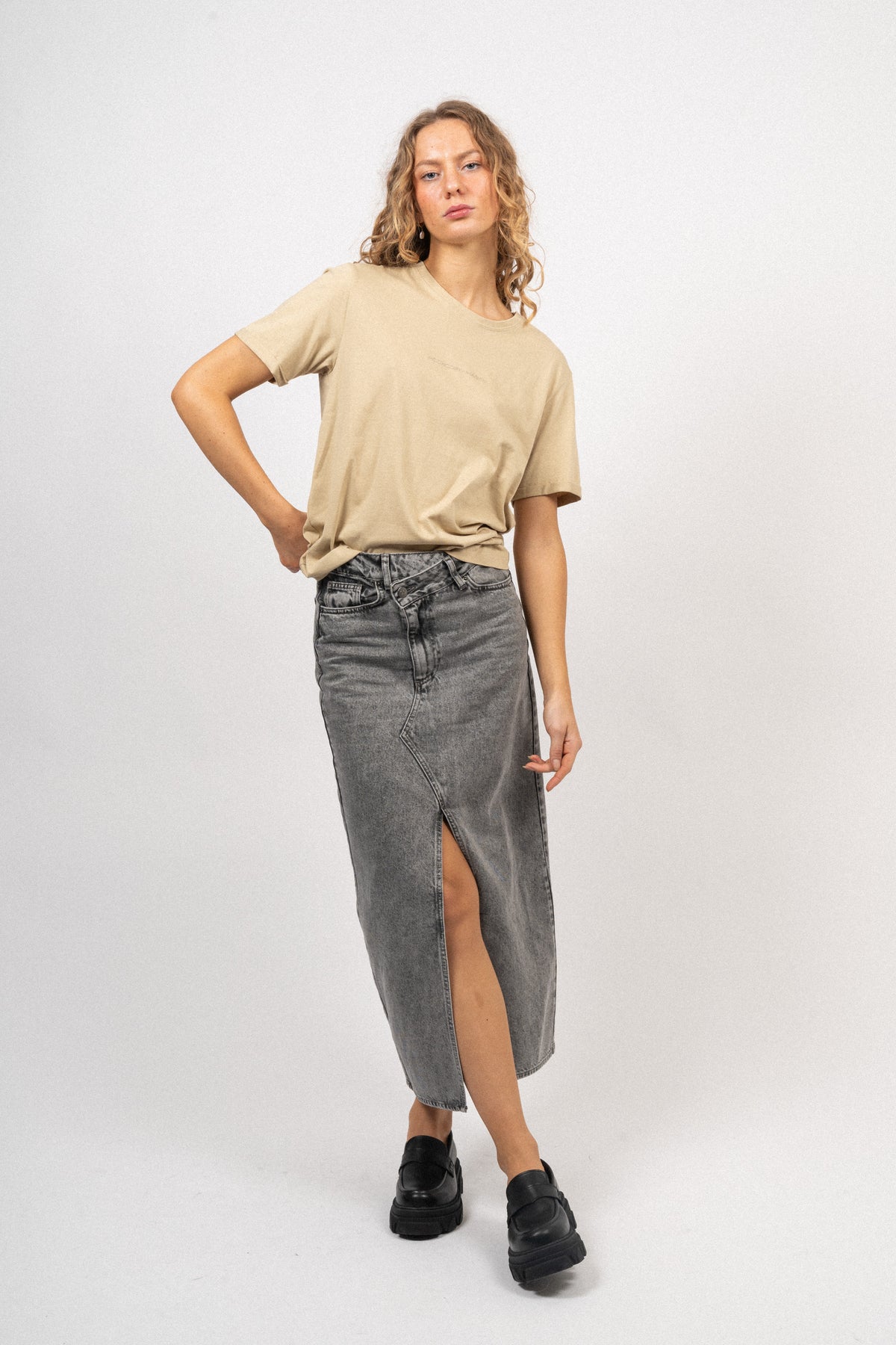 Terina Organic Small Logo Tee - F O Rye/F O Rye