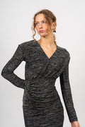 JafarIW Dress - Silver Ombre