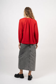 Nora Blouse - Red