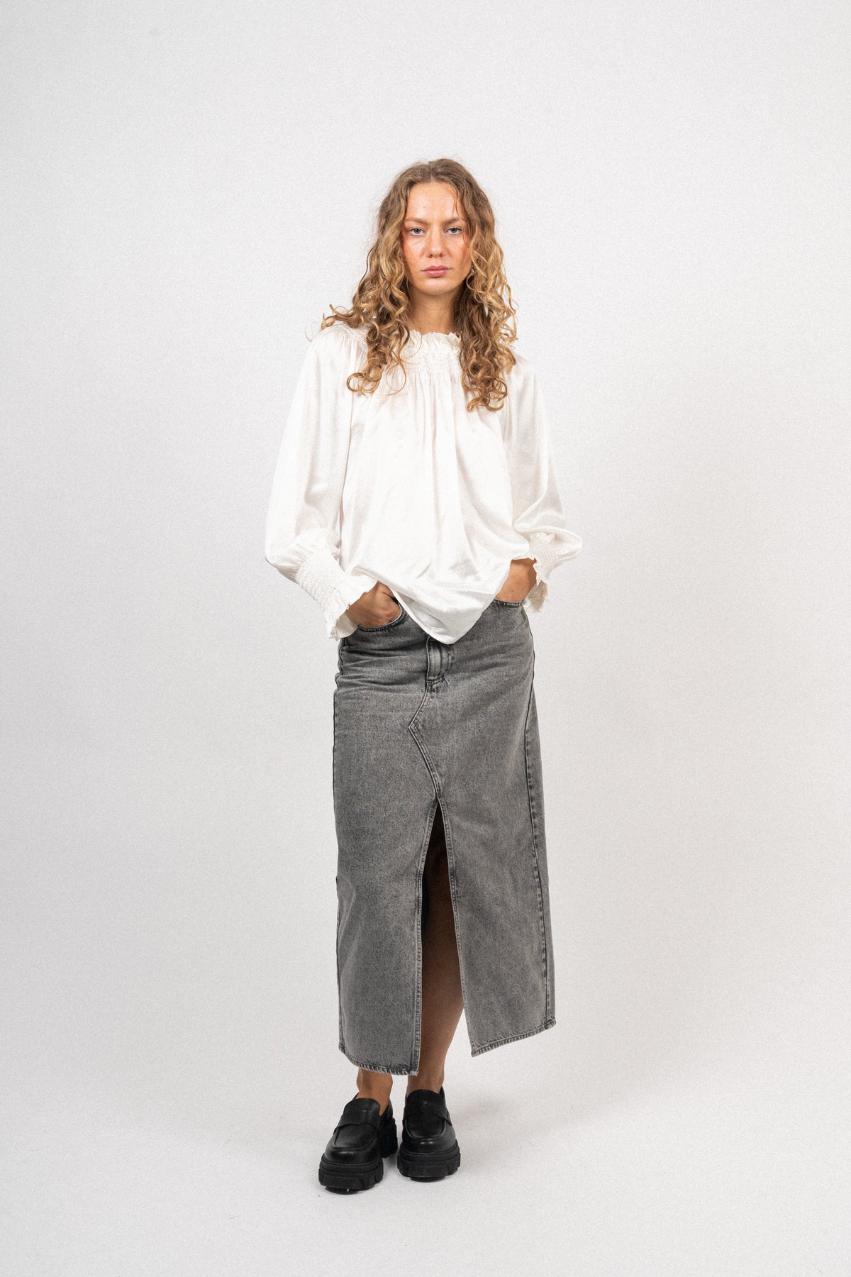 Mila Blouse - Offwhite
