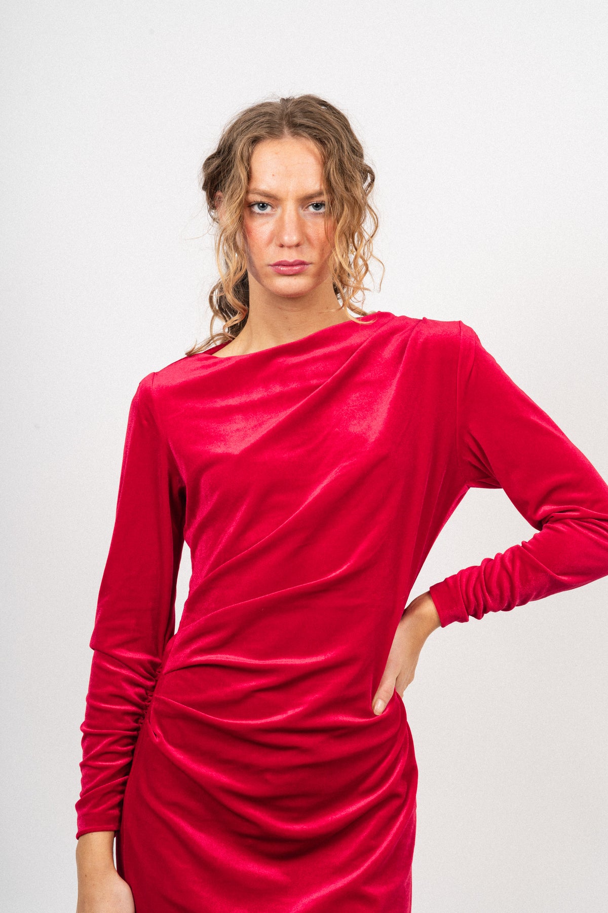 Nina Dress - Röd
