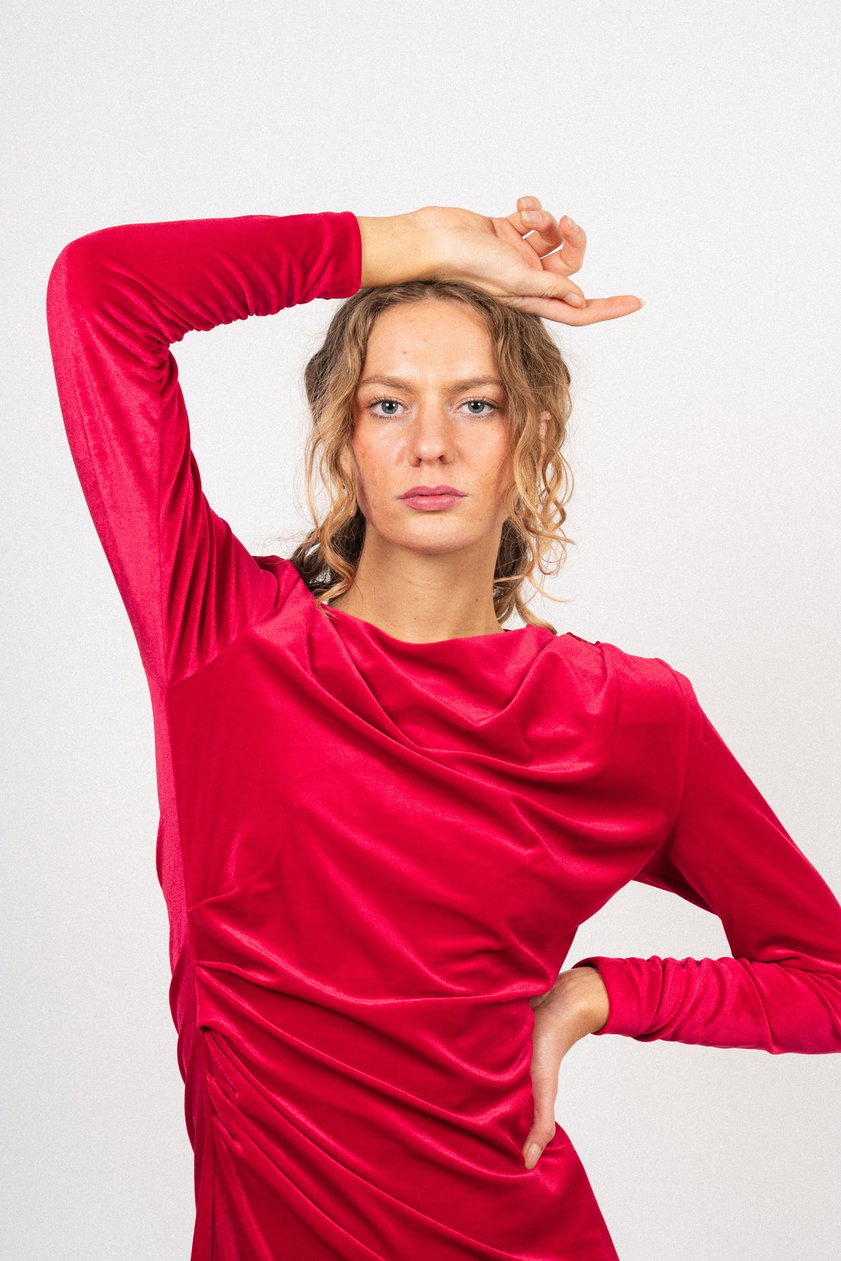 Nina Dress - Röd