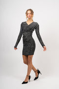 JafarIW Dress - Silver Ombre