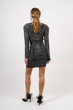 JafarIW Dress - Silver Ombre