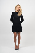 Yaselina LS Knit Dress - Black
