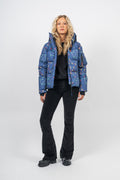 W Modul Pr Down Bomber Jacket - Cosmic Blue