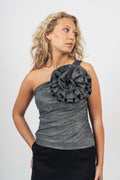 SATC Top - Smoke Silver