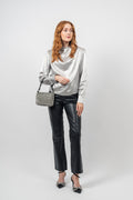 Juno Glitter Recycled - White