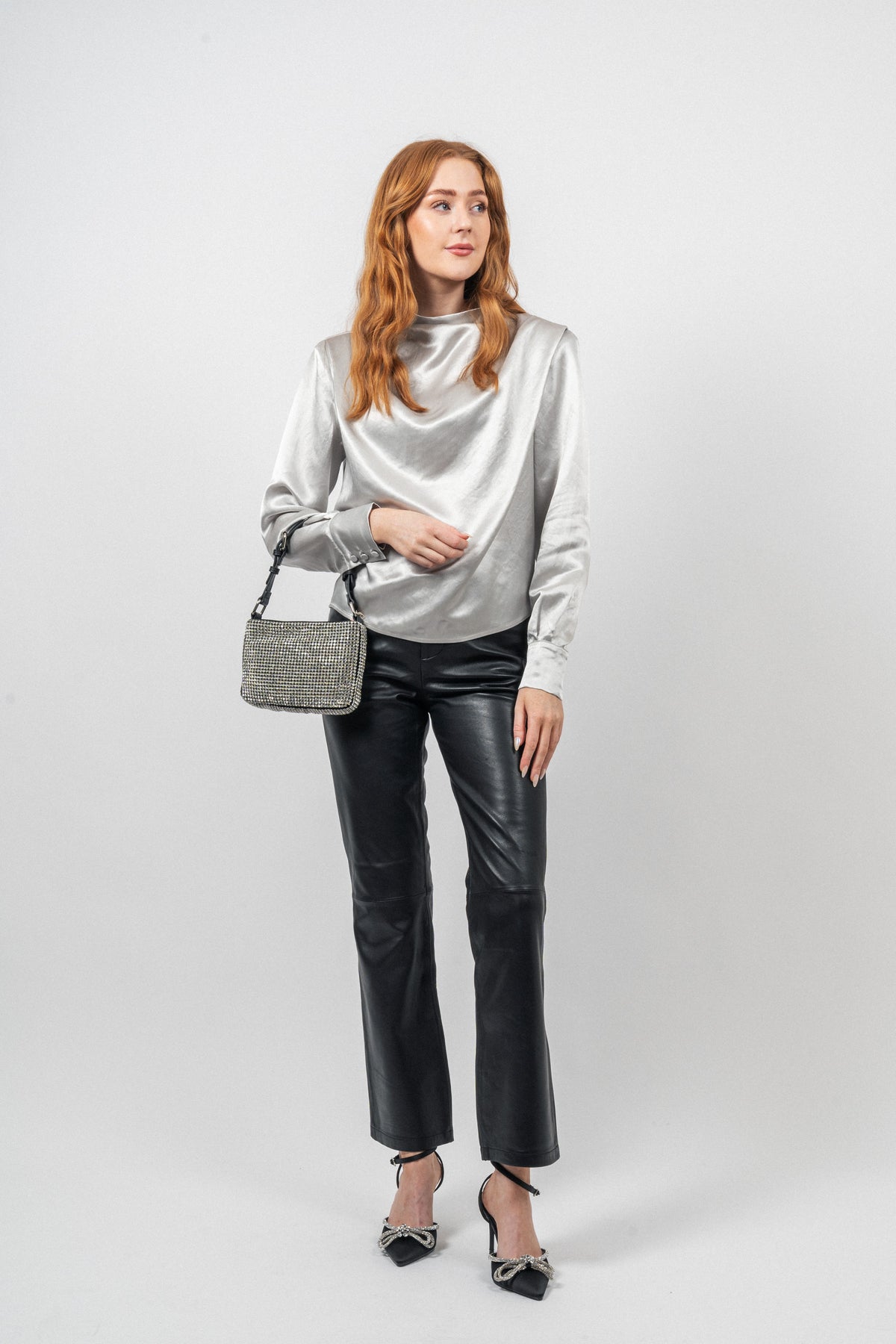 Juno Glitter Recycled - White