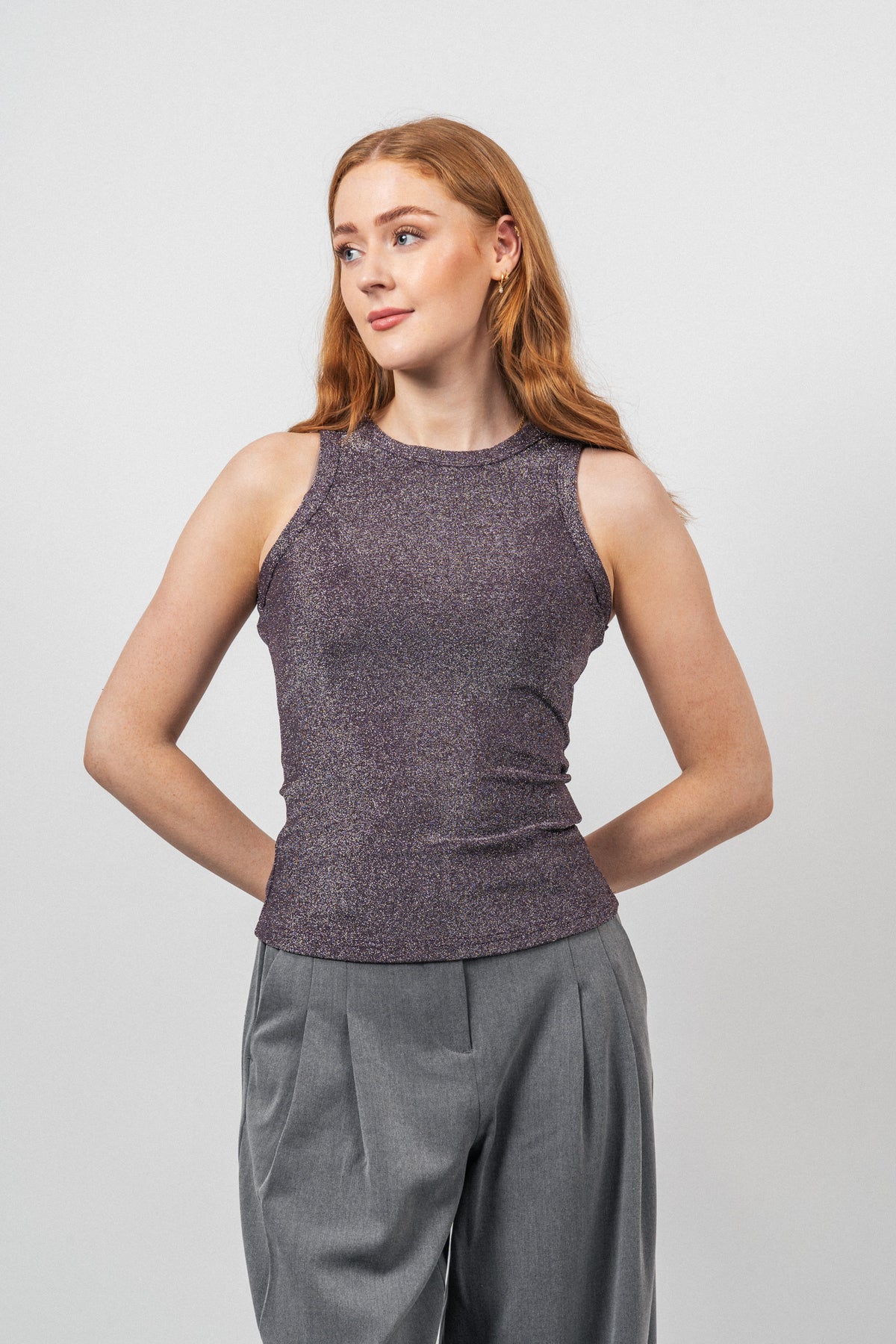 Eva Tank Top - Plum