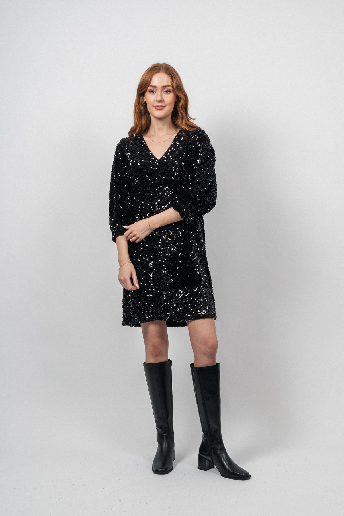Winternalia Dress - Svart