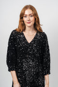 Winternalia Dress - Svart