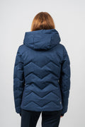 2806 Ladies Down Jacket - Airforce/Airforce