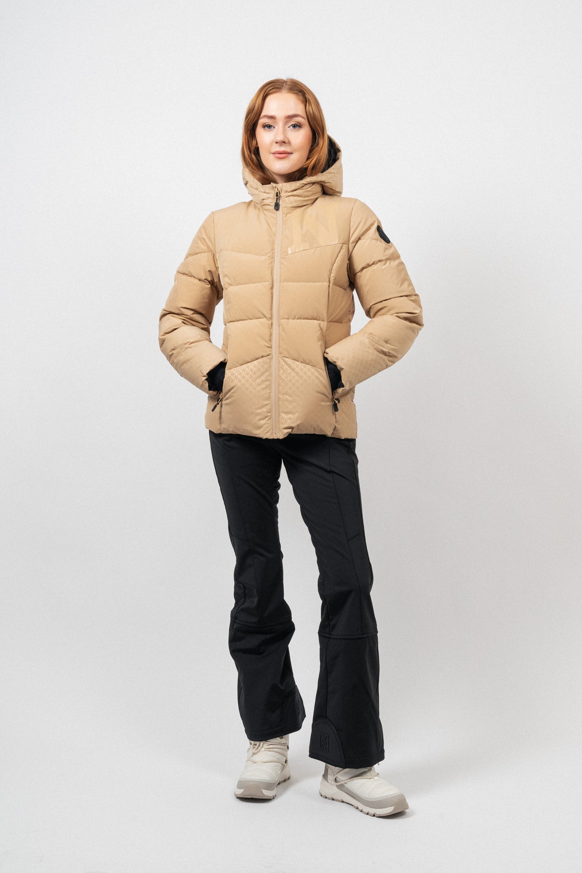 Logo Ski Jacket - Dark Hummus