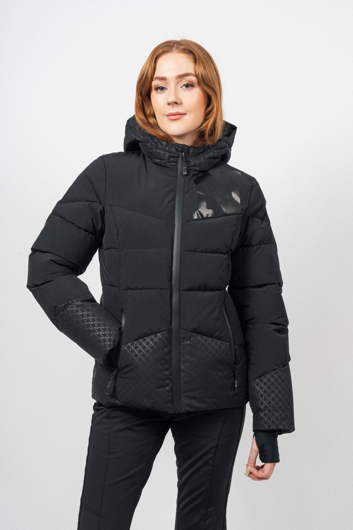 Logo Ski Jacket - Black
