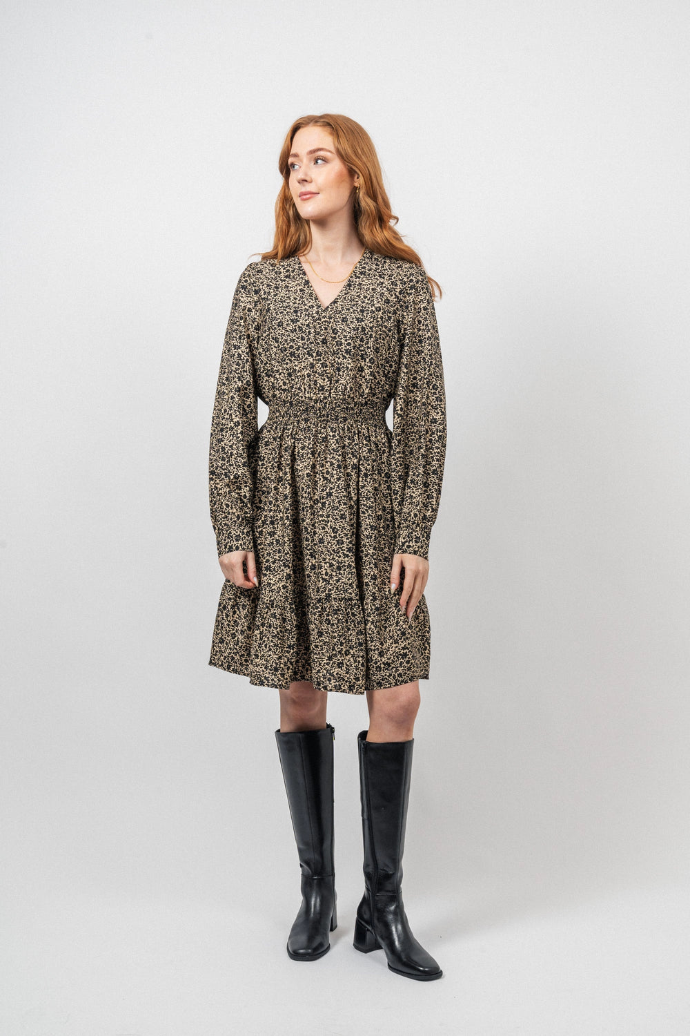 Karitta Setara Dress Aop - Trench Coat Flw