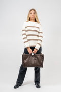 Sage Medium Soft Structure - Earth Brown