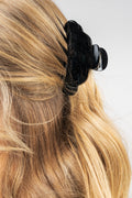 Glitter Katla Hair Claw - Black