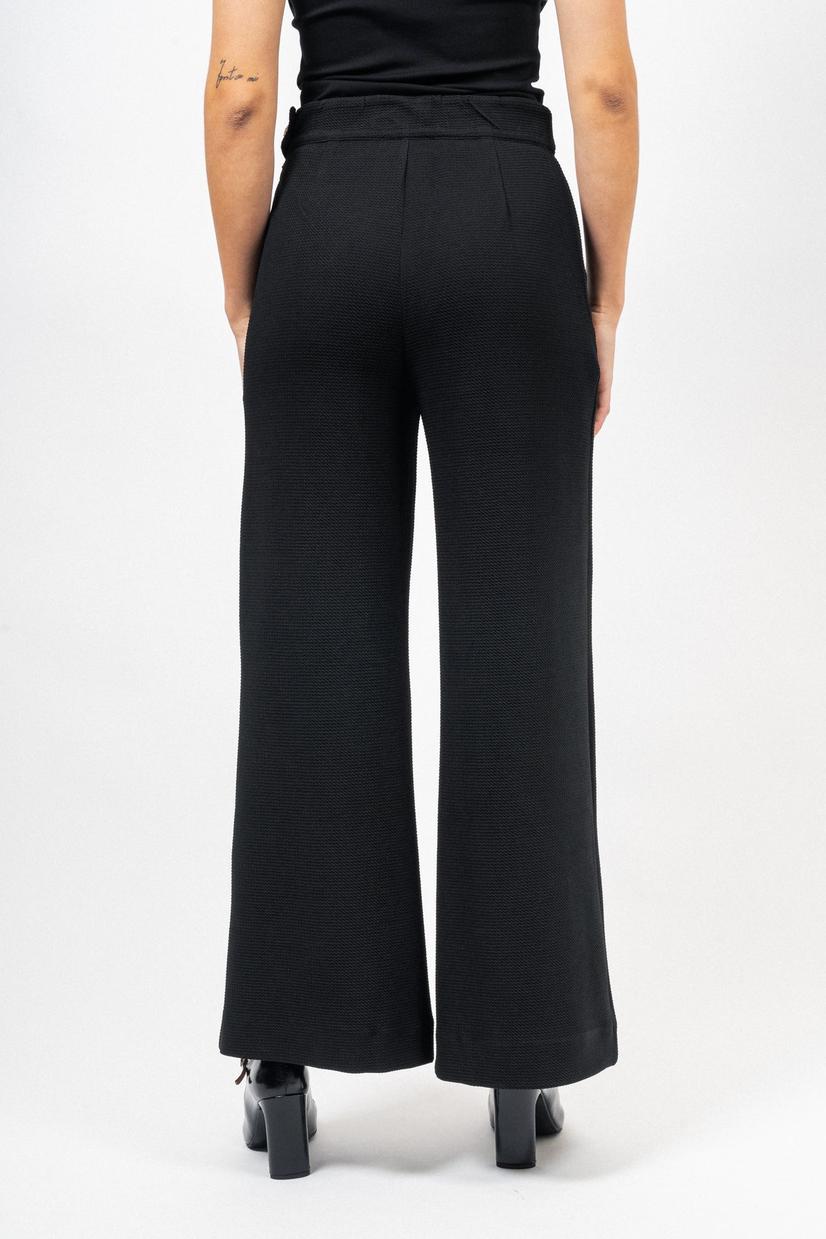 Hazelcc Wide Pant - Black