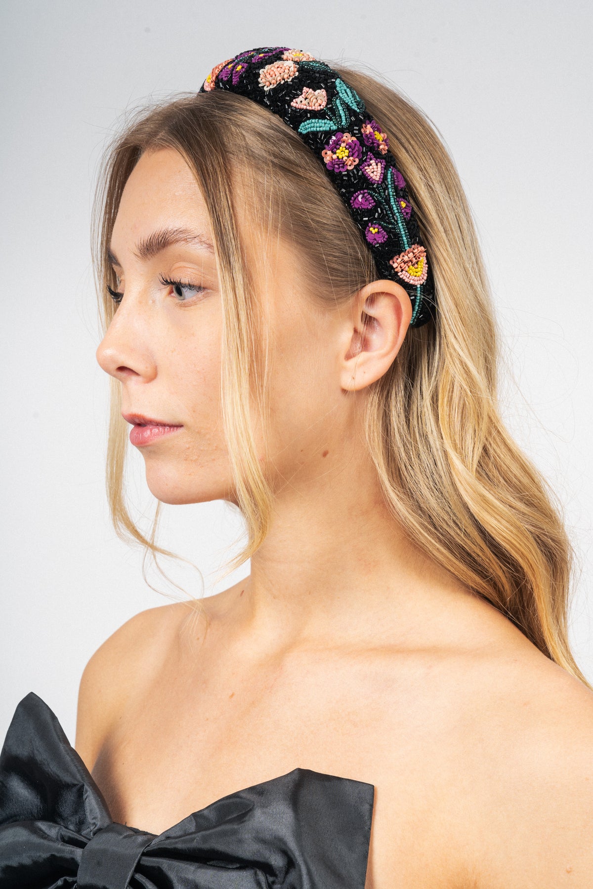 Ivor Beaded Hairbrace - Multi Color