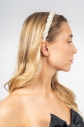 Johanna Hairbrace - White
