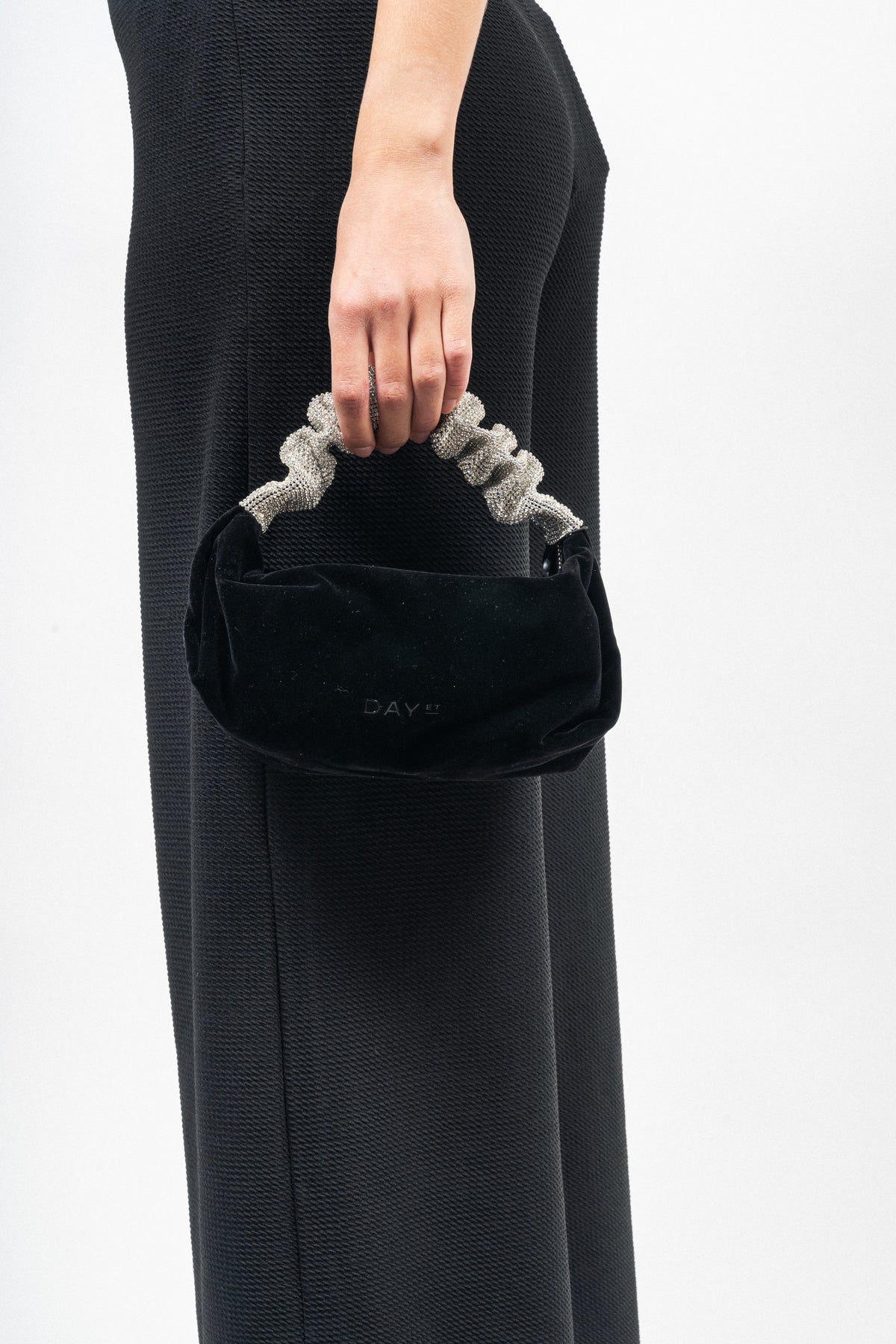 Day Party Night Baguette - Black