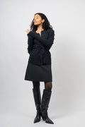 Talia Alpaca Cardigan - Black