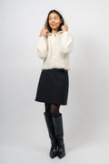 Hedda Chunky Cardigan - White
