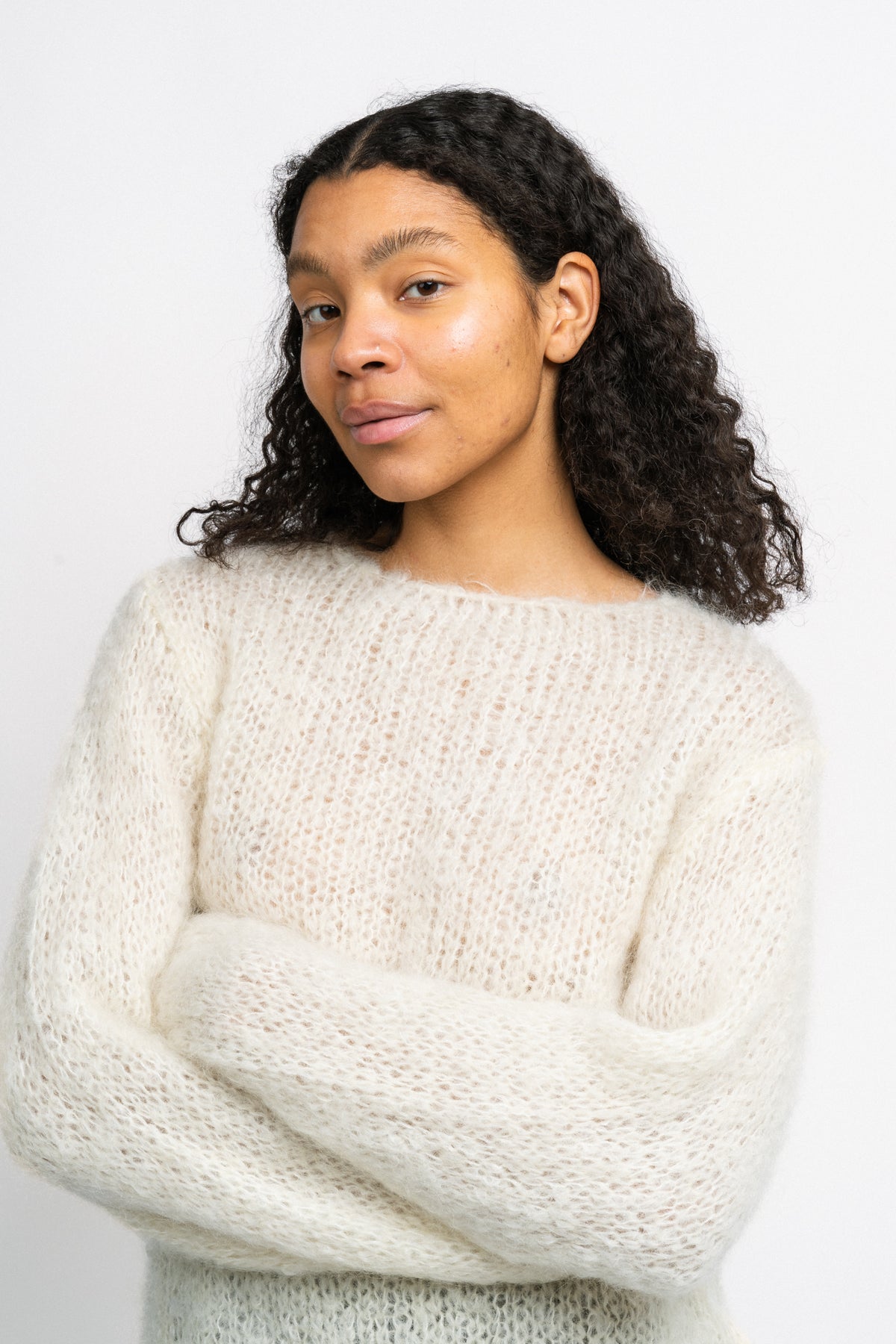 PetraIW Pullover - Pearl