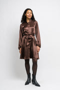 Mille-Dana Ls Short Dress - Java