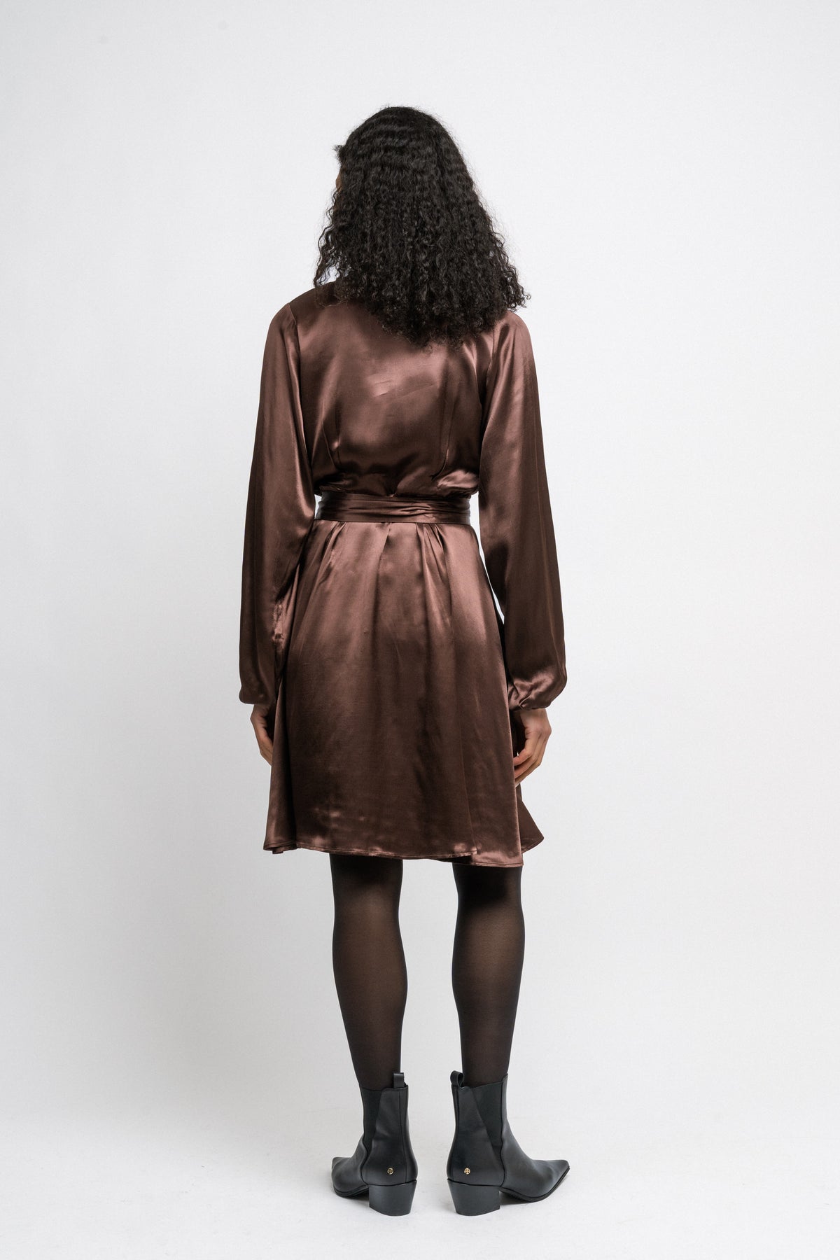 Mille-Dana Ls Short Dress - Java