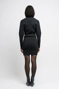 Mirabel LS Knit Dress - Black