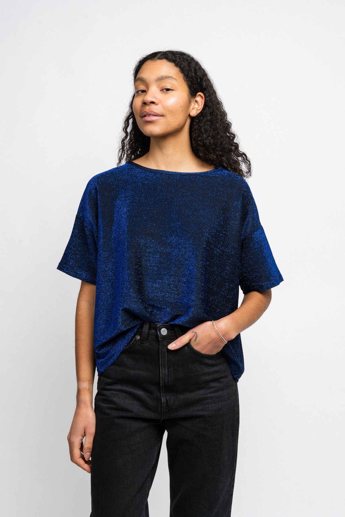 Tess Ivette Tee - Blue