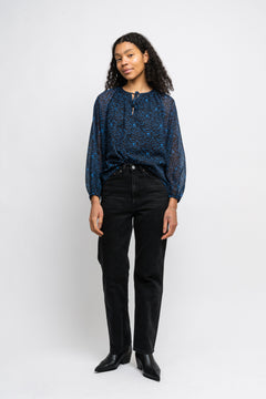 Naomi Blouse - Navy