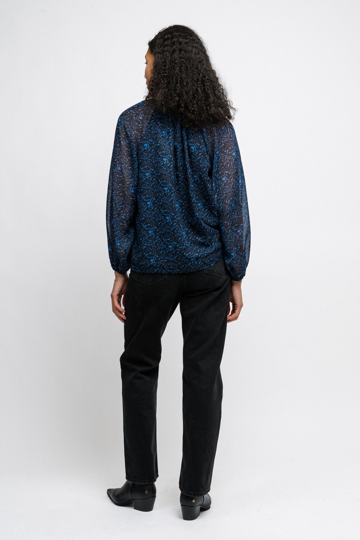 Naomi Blouse - Navy