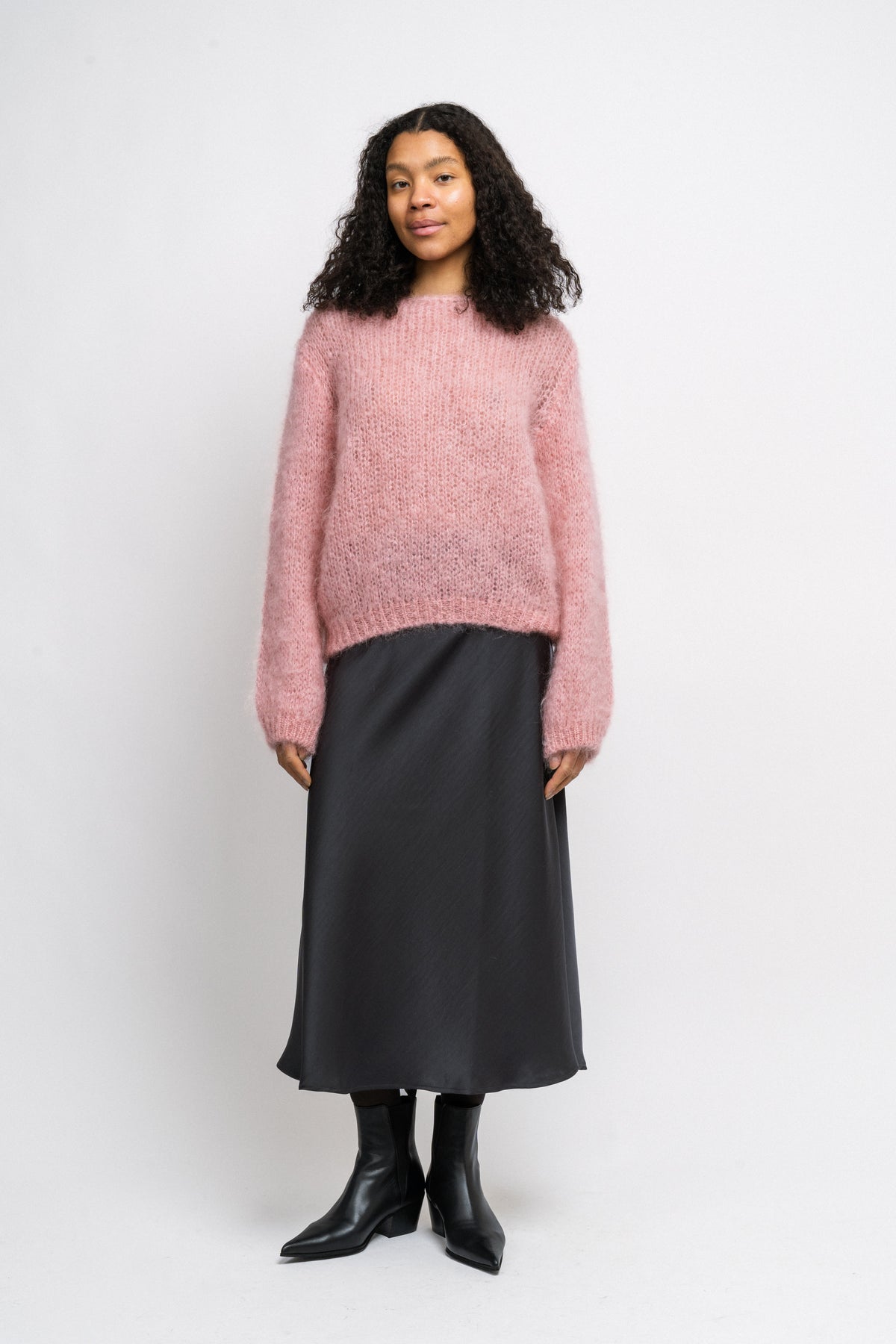 PetraIW Pullover - Silver Pink