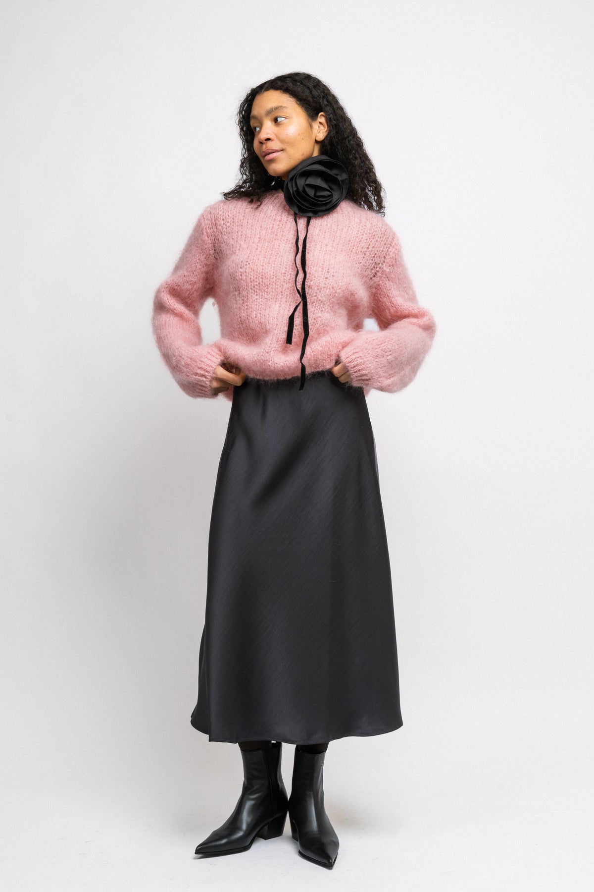 PetraIW Pullover - Silver Pink