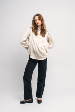 Leia Blouse - Sand