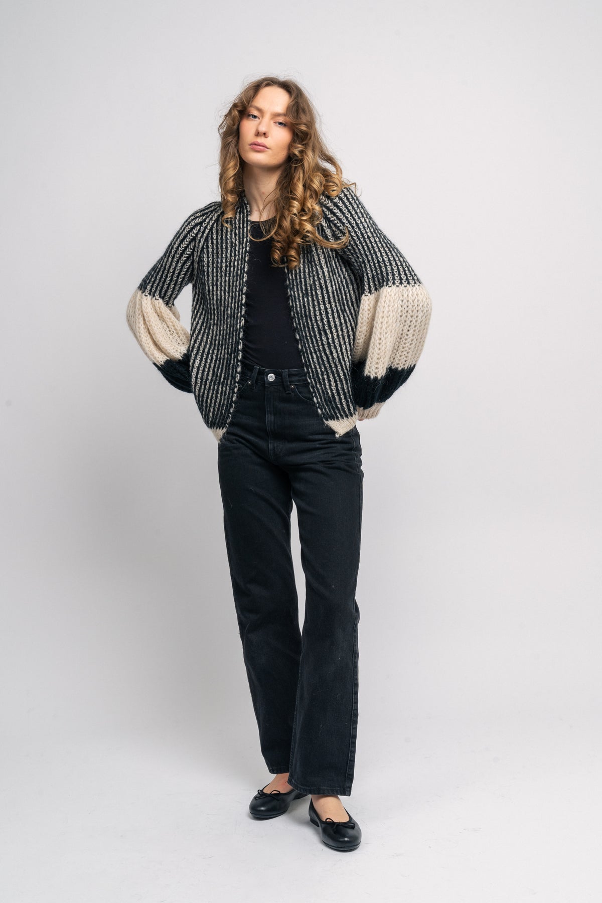 Noella Liana Kofta - Cream/Svart